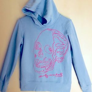 UNIQLO SPRZ Andy Warhol Licensed Hoodie Skull M